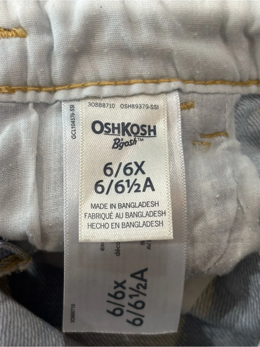 OshKosh b’gosh - Girls Denim Skirt Overalls